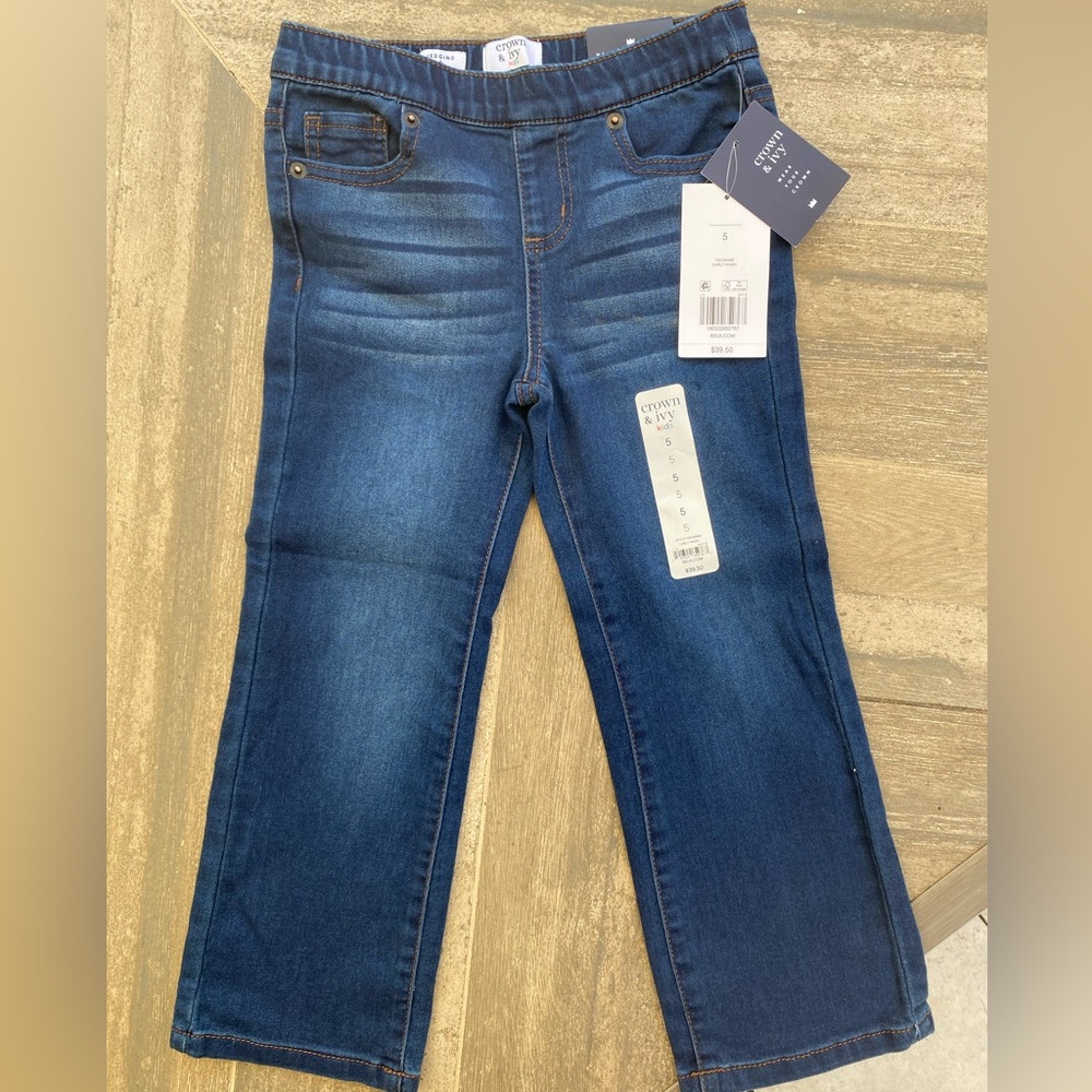 Crown & Ivy Kids little girl Jegging (5)